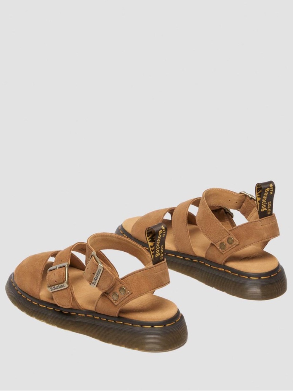 Dr.Martens GRYPHON TUMBLED NUBUCK SANDALS - Picture 4 of 13